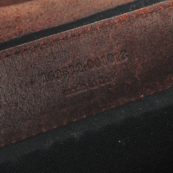 Balenciaga Brown Suede Saddle Work Bag - Picture 14 of 14